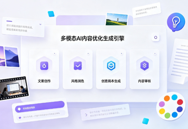 阜新AI智能内容优化创新 多模态生成技术丰富数字内容创作生态