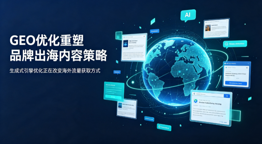 阜新AI 时代 GEO 兴起，品牌出海内容策略迎来重大调整